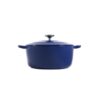 BK 28cm Royal Blue Cast Iron Dutch Oven