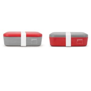 Buy Giannini Red Bamboo Lunch Box – Stylish and Eco-Friendly Australia