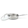 Buy Sabatier Ino, Skillet With Lid 24cm Pan with lid metal pan for kitchen