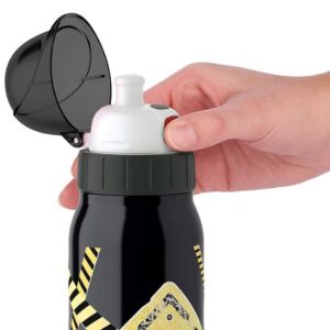 Buy black danger water bottle