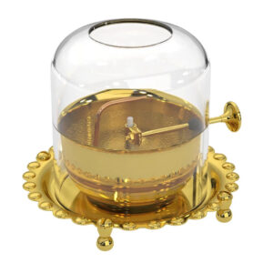 Akhand Diya with adjustable wick 3 sizes