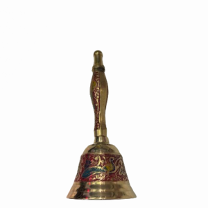 Brass Pooja Puja Bell Ghanti, for Puja Purpose, Made of Solid Brass