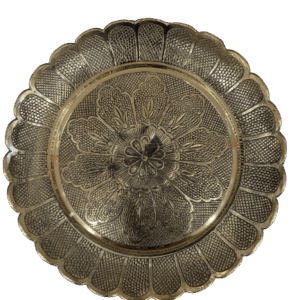 Brass pooja plate heavy
