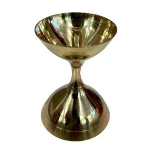 Brass Diya with stand